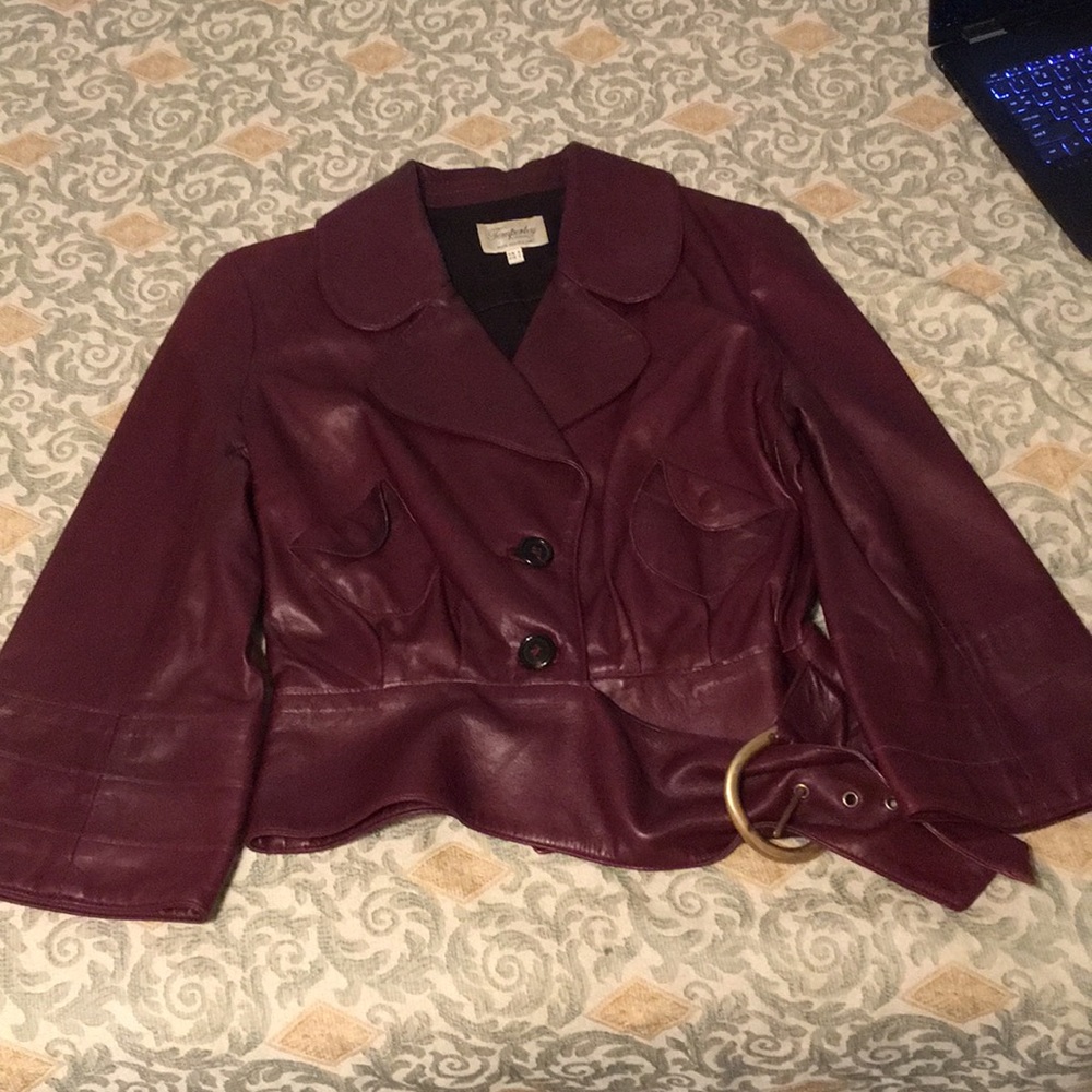 Tenderly London Leather Jacket